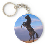 Black Stallion Key Chain