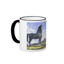Black Stallion Mare and Colt mugs