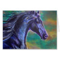 Black Stallion Running cards by foxbrush Black Stallion Running cards