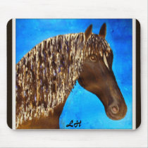Black Stallion "Star" mousepads