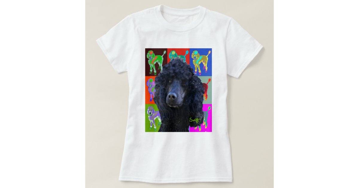 black poodle shirt