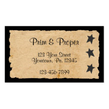 Black Star Business Card