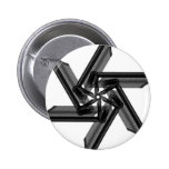 BLACK STAR PINBACK BUTTONS