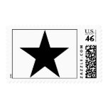 BLACK STAR POSTAGE STAMPS