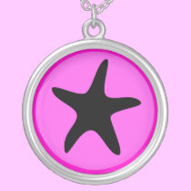Black Starfish necklaces