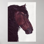 Black Sterling I Posters