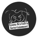 Black Sticker