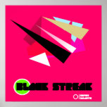 Black Streak Poster