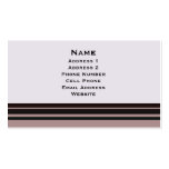 black stripe on purple business business cards