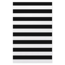 Black Stripes Stationery Paper
