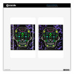 Black Sugar Skull 4 Kindle Fire Skin