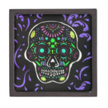 Black Sugar Skull 4 Premium Jewelry Boxes