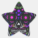 Black Sugar Skull 5 Star Stickers