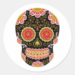Black Sugar Skull Stickers