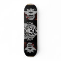 BLACK SUNDAY SKATEBOARD by richardhead BLACK SUNDAY SKATEBOARD