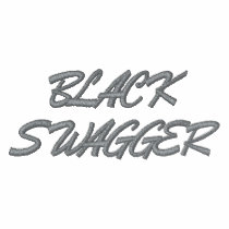 BLACK SWAGGER embroidered shirts