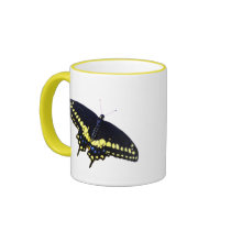 Black Swallowtail Coffee Mug
