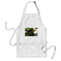 Black Swan Close-up aprons by Incatneato Black Swan Close-up aprons