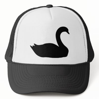 Black Swan Icon. lack swan icon hats