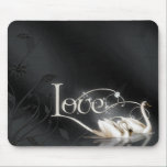 Black Swan Love Mousepad mousepads