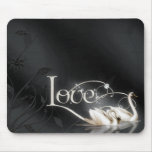 Black Swan Love Mousepad