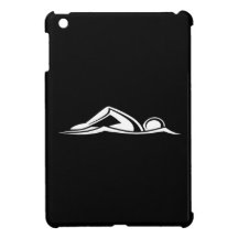 Black Swim Logo iPad Mini Case