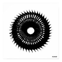 Black Swirl posters