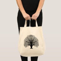 Black Swirl Tree bags by samack Black Swirl Tree bags