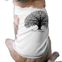 Black Swirl Tree pet clothing