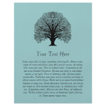 Black Swirl Tree flyers
