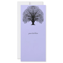 Black Swirl Tree rack cards