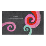 Black Swirls Business Card