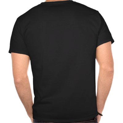 Black T with White Tattoo Style logo T-shirts by cityofangels2