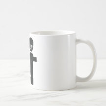 black table soccer skulls mug