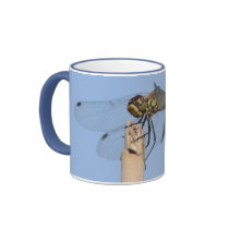 Black tailed Skimmer Dragonfly Mugs