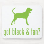 Black & Tan Coonhound Mouse Mat