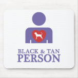 Black & Tan Coonhound Mouse Mats