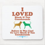 Black & Tan Coonhound Mouse Pad