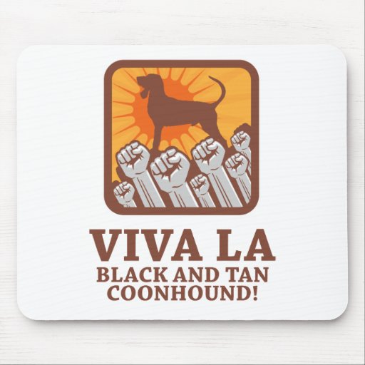 Black & Tan Coonhound Mouse Pad