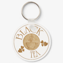 Black Tea Keychain