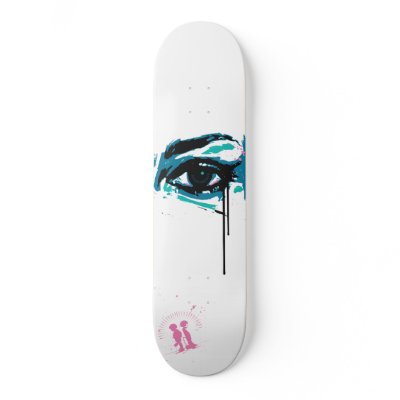 "Black Tears" Skate Board