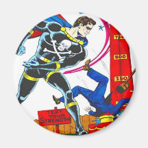 Black Terror #16 Fridge Magnets