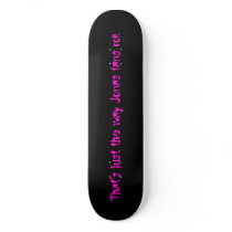 Black, That's just the way Jonas fans roll. Skate Board Decks