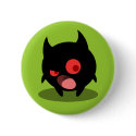 Black Thingy Button by Narugi Black Thingy Button