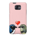 Black-throated Blue Love Samsung Galaxy Case