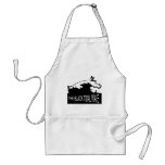 BLACK TIDAL WAVE APRON