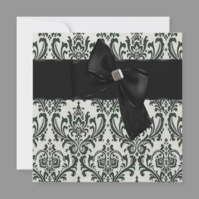 Black Tie Affair Personalized Invitations Zazzle_invitation