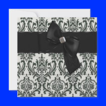 Black Tie Affair Personalized Invitations