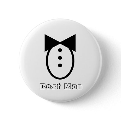 black tie buttons by partypassion