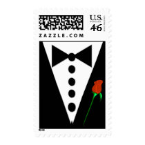 Black Tie - Customized postage by samack Black Tie - Customized postage